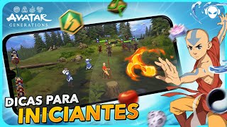 📜 GUIA COMPLETO para INICIANTES  TODAS as DICAS BÁSICAS para começar a jogar AVATAR GENERATIONS [upl. by Atiuqam93]