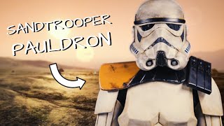 Make Your Own Foam SANDTROOPER PAULDRON  With Templates [upl. by Alam]