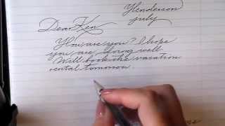 Tips for improving cursive writing [upl. by Ahcurb]