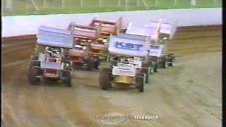 speedway Flashback Newcastle Motordrome Winfield Sprintcar Masters Div 1  23011994 [upl. by Aisak24]