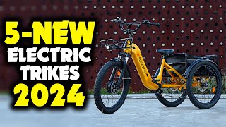 Top 5 New Electric Tricycles 2024  Best ETrike 2024 [upl. by Breger175]