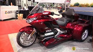 2019 Honda Goldwing Trike by Hannigan Motorsports  Walkaround  2019 Quebec Motorcycle Show [upl. by Iain597]