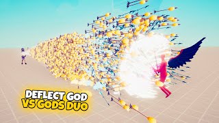 DEFLECT GOD vs GODS DUOS  TABS Totally Accurate Battle Simulator Gameplay [upl. by Benkley164]