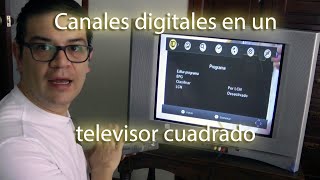 Paso a paso la TDT en un televisor antiguo [upl. by Esch]