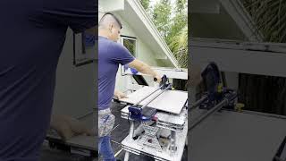 QEP Big Clinker Tile Cutter tileinstallation tilework [upl. by Hsilgne]