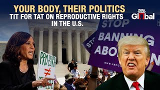 Trump vs Harris The Debate on Womens Reproductive Rights  India Today Global [upl. by Johnathon]