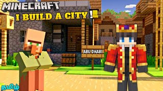 I BUILD A NEW CITY IN MINECRAFT  Minecraft tamil  Abudhabi minecraft  Mr IG [upl. by Adah]