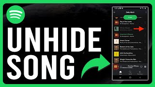 How To Unblock Songs On Spotify How To Unhide Songs On Spotify [upl. by Dun690]