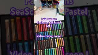 Full video coming soon  adultcoloring adultcoloringsupplies oilpastels [upl. by Arrait302]