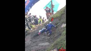 Dirt Bike Riders CRASH on Impossible Mountain Trails shorts [upl. by Atteiram]