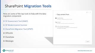 SharePoint Migration Tools [upl. by Baxy799]