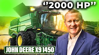 Meet The John Deere X9 The Ultimate Combine Harvester Beast [upl. by Carlen]