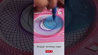 Drawing pattern with circles subscribe spirograph artandcraft [upl. by Nosrettap716]