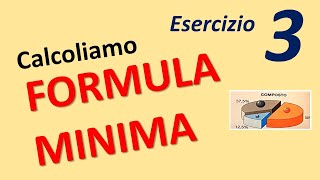 Come si calcola la FORMULA MINIMA di un composto 3 [upl. by Eetsud]