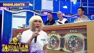 Vice shows off his talent in reporting  Tawag Ng Tanghalan [upl. by Airemaj]