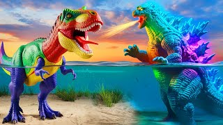 🔴Baby Kong and Baby Godzilla Dinosaurs into the spider verse  Who is king of Monsters [upl. by Ehc337]