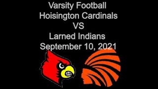 Varsity Football  Hoisington VS Larned 9102021 [upl. by Stewart]