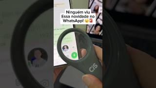 Novidades no WhatsApp que ninguém percebeu ative o efeito de chamadas e transcrição de áudio ✅ [upl. by Wanids]