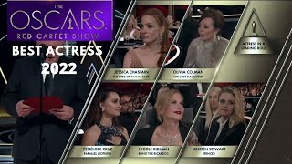 Oscar 2022 best actress [upl. by Etnahc83]