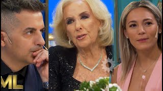 Rocío Oliva no le esquivó a ninguna pregunta sobre Diego Maradona que le hicieron Mirtha y Ángel [upl. by Danya769]