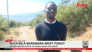 Wakazi wa kijiji cha Seker huko West Pokot wahangaika kwa kukosa barabara [upl. by Akinyt859]