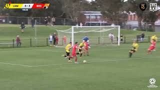 NPL Mens NNSW Lambton Jaffas FC vs Broadmeadow Magic FC Round 18 [upl. by Ytsanyd674]