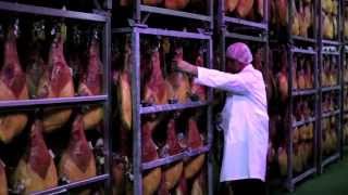 Production process of Spanish Serrano ham [upl. by Oliric]