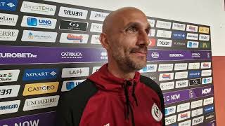 ArezzoTernana 12 intervista a Emanuele Troise [upl. by Matias]