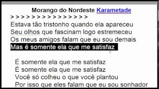 MORANGO DO NORDESTE  Karametade [upl. by Renckens]