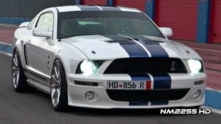 Modified Shelby Mustang GT500 INSANE SOUND on Track [upl. by Wivinah]