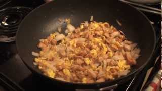 How to make Chicken Fried Rice Benihana Style [upl. by Norrabal]