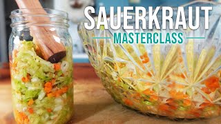 Best Sauerkraut Recipe Fermented Cabbage The Ultimate Guide [upl. by Brodench637]