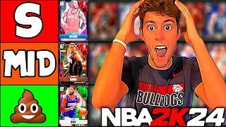 BEST SMALL FORWARDS TIER LIST NBA 2K24 MyTEAM [upl. by Claudio]