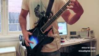 misa tribass digital guitar demo [upl. by Brynne]