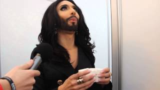 Conchita Wurst Tastes Turkish Delights [upl. by Valiant]