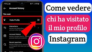 Come scoprire chi ha visualizzato il mio profilo Instagram 2023 [upl. by Acherman]