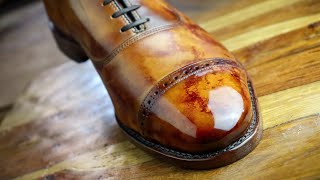 A Marble Patina Allen Edmonds Fifth Avenues [upl. by Ahsropal352]