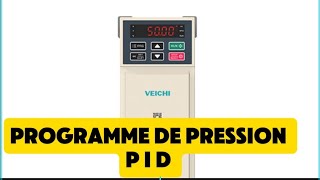 programme de pression PID veichi solarsystem [upl. by Demott]