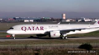 FULL HD Qatar Airways A350XWB Delivery Flight [upl. by Yud]