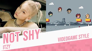 NOT SHY ITZY  Videogame Style [upl. by Abercromby983]