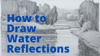 How to Draw Water Reflections [upl. by Juley]