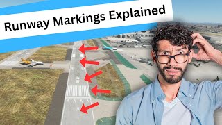 Runway Markings Explained Simply [upl. by Brookhouse]