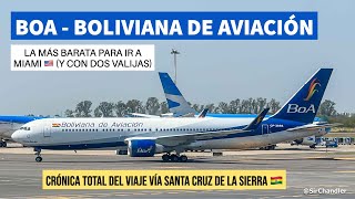 🤔 BOA BOLIVIANA DE AVIACIÓN 🇧🇴 ¿CÓMO ES SU VUELO A MIAMI 🇺🇸 [upl. by Lucius]