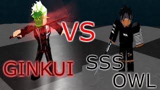 Ginkui VS SSS owl  RoGhoul [upl. by Drooff]