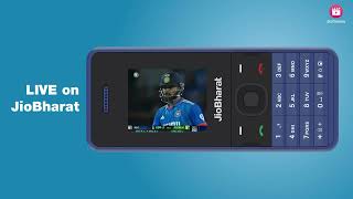 Watch LIVE Cricket FREE on JioBharat with JioCinema [upl. by Afinom283]