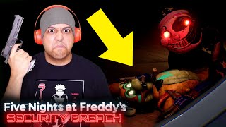 THEY KIDNAPPED FREDDY BUT I HAVE A GUN NOW FNAF SECURITY BREACH 04 [upl. by Alrak]