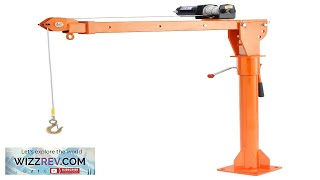 VEVOR Electric Pickup Truck Crane Hoist Crane 1100 lbs 360° Swivel Hoist Review [upl. by Sivie]