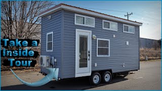 Touring a Spacious Tiny House on Wheels For Sale 20x85 Dream Home [upl. by Nyrahs]