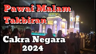 Malam Takbiran Kota Mataram Lombok 2024 [upl. by Nilrem]