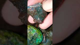 Pretty Agate crystals agates foryou naturalagate nature fyp shorts geology rocks blueagate [upl. by Platas]